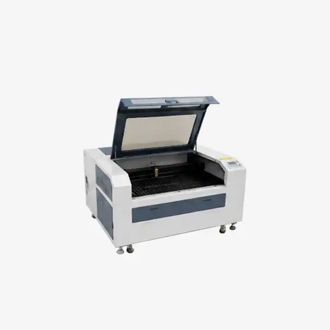 What are the primary applications for a cutting machine with a tap guide platform?